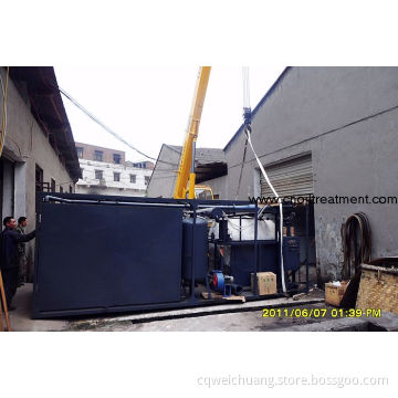 HCY Waste Tyre Oil Recycling Machine